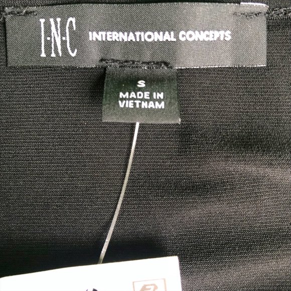 INC Black Sleeveless Tank Style Top - Picture 5 of 7